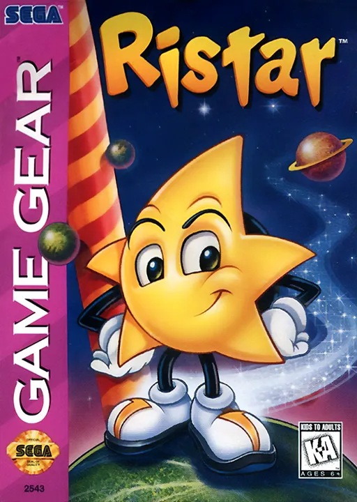 Обложка игры Ristar