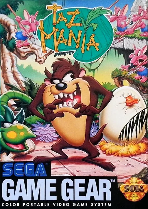 Обложка игры Taz-Mania