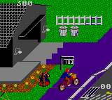 Скриншот игры Paperboy