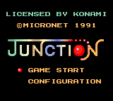 Заставка игры Junction