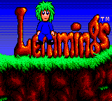 Заставка игры Lemmings