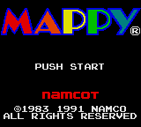 Заставка игры Mappy