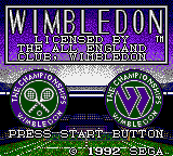 Заставка игры Wimbledon