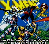 Заставка игры X-Men