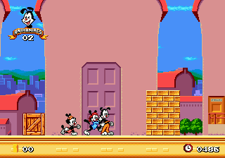Скриншот игры Animaniacs