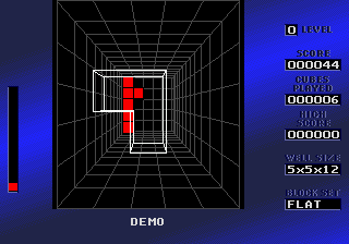 Скриншот игры Blockout