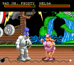 Скриншот игры ClayFighter