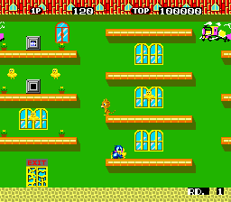 Скриншот игры Flicky