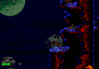 Скриншот игры Gargoyles