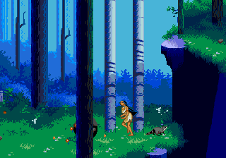 Скриншот игры Pocahontas