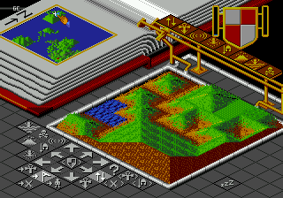 Скриншот игры Populous