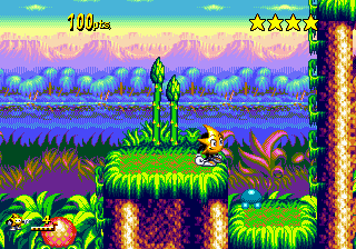 Скриншот игры Ristar