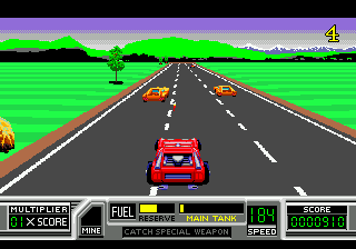 Скриншот игры RoadBlasters