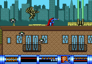 Скриншот игры Superman