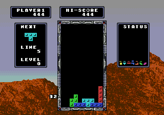 Скриншот игры Tetris