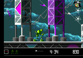 Скриншот игры Vectorman