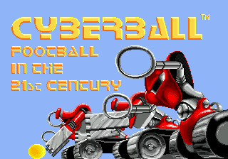 Заставка игры Cyberball