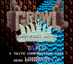 Заставка игры Growl