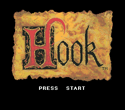 Заставка игры Hook