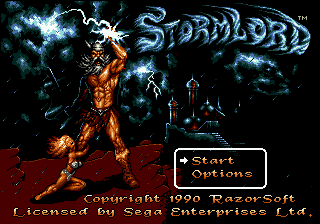 Заставка игры Stormlord