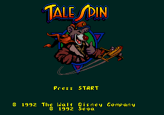 Заставка игры TaleSpin