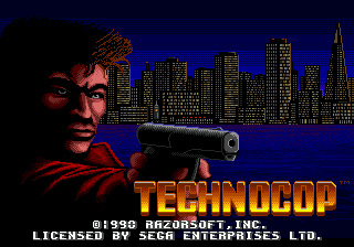 Заставка игры Technocop