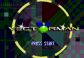 Заставка игры Vectorman