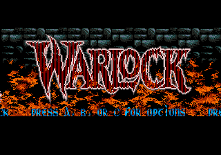 Заставка игры Warlock