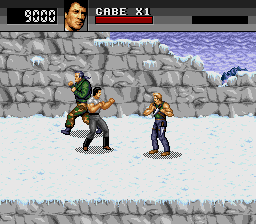Скриншот игры Cliffhanger