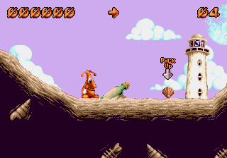Скриншот игры Puggsy