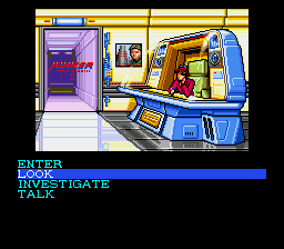 Скриншот игры Snatcher