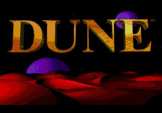 Заставка игры Dune