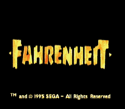 Заставка игры Fahrenheit