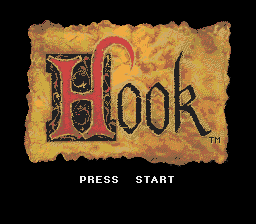 Заставка игры Hook