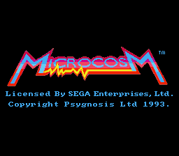 Заставка игры Microcosm
