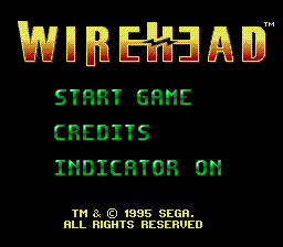 Заставка игры Wirehead