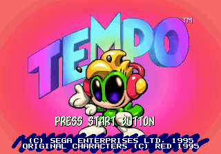 Заставка игры Tempo
