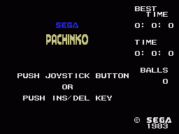 Заставка игры Pachinko