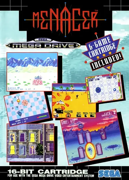 Menacer 6-game cartridge